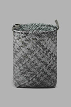 Load image into Gallery viewer, Redtag-Grey-Round-Laundry-Hamper-(Large)-Laundry-Hampers-Home-Bathroom-