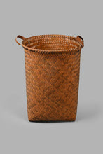 Load image into Gallery viewer, Redtag-Brown-Round-Laundry-Hamper-(Large)-Laundry-Hampers-Home-Bathroom-