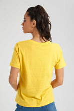 تنزيل الصورة على معرض الصور، Redtag-Mustard-Tweety-Print-T-Shirt-Active-Tees-Women's-