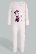 تنزيل الصورة على معرض الصور، Redtag-Pink-Minnie-Mouse-2-Piece-Pack-Sleep-Suit-Sleepsuits-Baby-0 to 12 Months