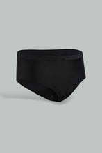 Load image into Gallery viewer, Redtag-Black/Beige/White-Plain-Boyleg-Brief-Briefs-Boyleg-Women's-0