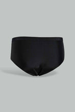 Load image into Gallery viewer, Redtag-Black/Beige/White-Plain-Boyleg-Brief-Briefs-Boyleg-Women's-0