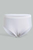 Redtag-Black/Beige/White-Plain-Boyleg-Brief-Briefs-Boyleg-Women's-0