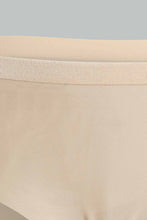 Load image into Gallery viewer, Redtag-Black/Beige/White-Plain-Boyleg-Brief-Briefs-Boyleg-Women's-0