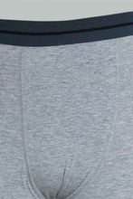 Load image into Gallery viewer, Redtag-Bsr-3-Pc-Pack-Boxer-Short-(Black/Grey-Mel/White)-Boxers-Senior-Boys-9 to 14 Years