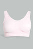 Redtag-Black/Pink-Plain-Padded-Comfort-Bra-(2-Pack)-Category:Bras,-Colour:Assorted,-Filter:Women's-Clothing,-New-In,-New-In-Women-APL,-Non-Sale,-S22D,-Section:Women,-Women-Bras-Women's-