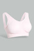 Redtag-Black/Pink-Plain-Padded-Comfort-Bra-(2-Pack)-Category:Bras,-Colour:Assorted,-Filter:Women's-Clothing,-New-In,-New-In-Women-APL,-Non-Sale,-S22D,-Section:Women,-Women-Bras-Women's-