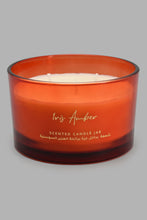 Load image into Gallery viewer, Redtag-Iris-Amber-Scented-Candle-Jar-Candles-Home-Decor-