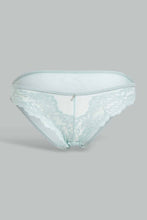 Load image into Gallery viewer, Redtag-Mint/Yellow-Plain-Lace-Bikini-Brief-(2-Pack)-Briefs-Bikini-Women's-