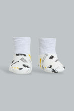 تنزيل الصورة على معرض الصور، Redtag-Yellow-Batman-Mittiens-&-Booties-Set-Gift-Sets-Baby-0 to 12 Months