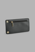 Load image into Gallery viewer, Redtag-Black-Mobile-Pouches-Colour:Black,-Filter:Women's-Accessories,-New-In,-New-In-Women-ACC,-Non-Sale,-S22A,-Women-Handbags-Women-