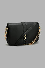 Load image into Gallery viewer, Redtag-Black-Cross-Body-Bag-With-Lock-Cross-Body-Bags-Women-
