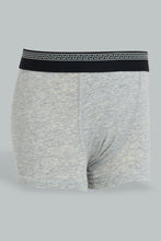 Load image into Gallery viewer, Grey Boxer Short For Boys (Pack of 3)