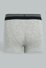 Load image into Gallery viewer, Grey Boxer Short For Boys (Pack of 3)