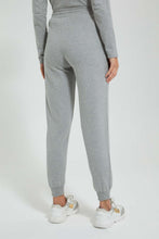 تنزيل الصورة على معرض الصور، Redtag-Grey-Embroidery-Joggers-Colour:Grey,-Filter:Women's-Clothing,-Limited-Edition-Trousers,-New-In,-New-In-Women,-Non-Sale,-Section:Women,-W21B-Women's-