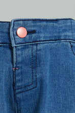 تنزيل الصورة على معرض الصور، Redtag-Dark-Wash-Pull-On-Denim-Short-Colour:Darkwash,-Filter:Infant-Girls-(3-to-24-Mths),-Infant-Girls-Shorts,-New-In,-New-In-ING,-Non-Sale,-S22B,-Section:Kidswear,-TBL-Infant-Girls-3 to 24 Months