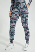 Load image into Gallery viewer, Redtag-Allover-Camo-Print-Jog-Pant-Colour:Assorted,-Filter:Women's-Clothing,-New-In,-New-In-Women,-Non-Sale,-S22B,-Section:Women,-Women-Joggers-Women's-