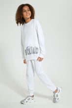 تنزيل الصورة على معرض الصور، Redtag-White-Future-Squad-Jog-Suit-Jog-Sets-Senior-Boys-9 to 14 Years