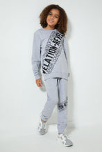 تنزيل الصورة على معرض الصور، Redtag-Grey-Revelation-Print-Jog-Suit-Jog-Sets-Senior-Boys-9 to 14 Years