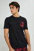 Redtag-Black-Pyjama-Set-Pyjama-Sets-Men's-