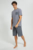 Redtag-Indigo-Blue-Pyjama-Set-Pyjama-Sets-Men's-