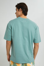 Load image into Gallery viewer, Redtag-Green-Loungewear-T-Shirt-Loungewear--