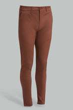 تنزيل الصورة على معرض الصور، Redtag-Brown-Slim-Fit-Chino-Trouser-Category:Trousers,-Colour:Brown,-Filter:Men's-Clothing,-Men-Trousers,-New-In,-New-In-Men-APL,-Non-Sale,-S22B,-Section:Men,-TBL-Men's-