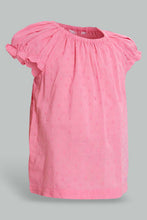 Load image into Gallery viewer, Redtag-Pink-Solid-Top-Blouses-Infant-Girls-3 to 24 Months