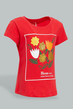 تنزيل الصورة على معرض الصور، Redtag-Red-Printed-Graphic-Short-Sleeve-T-Shirt-Colour:Red,-Filter:Infant-Girls-(3-to-24-Mths),-Infant-Girls-T-Shirts,-New-In,-New-In-ING,-Non-Sale,-S22B,-Section:Kidswear,-TBL-Infant-Girls-3 to 24 Months