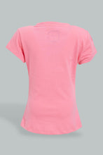 تنزيل الصورة على معرض الصور، Redtag-Pink-Placement-Print-Graphic-Short-Sleeve-T-Shirt-Colour:Pink,-Filter:Infant-Girls-(3-to-24-Mths),-Infant-Girls-T-Shirts,-New-In,-New-In-ING,-Non-Sale,-S22B,-Section:Kidswear,-TBL-Infant-Girls-3 to 24 Months
