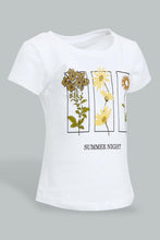 تنزيل الصورة على معرض الصور، Redtag-White-Placement-Print-Graphic-Short-Sleeve-T-Shirt-Colour:White,-Filter:Infant-Girls-(3-to-24-Mths),-Infant-Girls-T-Shirts,-New-In,-New-In-ING,-Non-Sale,-S22B,-Section:Kidswear,-TBL-Infant-Girls-3 to 24 Months