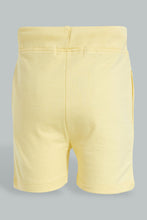 Load image into Gallery viewer, Redtag-Yellow-Terry-Shorts-Character,-Colour:Yellow,-Filter:Infant-Boys-(3-to-24-Mths),-Infant-Boys-Shorts,-New-In,-New-In-INB,-Non-Sale,-S22B,-Section:Kidswear,-TBL-Infant-Boys-3 to 24 Months