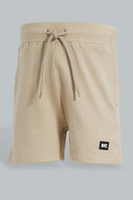 Load image into Gallery viewer, Redtag-Beige-Terry-Shorts-Character,-Colour:Beige,-Filter:Infant-Boys-(3-to-24-Mths),-Infant-Boys-Shorts,-New-In,-New-In-INB,-Non-Sale,-S22B,-Section:Kidswear,-TBL-Infant-Boys-3 to 24 Months