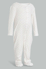 تنزيل الصورة على معرض الصور، Redtag-Pink-Heart-Print-Sleep-Suit-Sleepsuits-Baby-0 to 12 Months