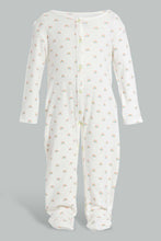 تنزيل الصورة على معرض الصور، Redtag-White-Rainbow-Print-Sleep-Suit-Sleepsuits-Baby-0 to 12 Months