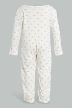 تنزيل الصورة على معرض الصور، Redtag-White-Rainbow-Print-Sleep-Suit-Sleepsuits-Baby-0 to 12 Months