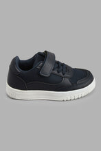 Load image into Gallery viewer, Redtag-Navy-Fabric-Block-Skate-Shoes-Skate-Shoes-Boys-3 to 5 Years