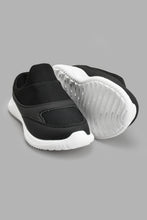 Load image into Gallery viewer, Redtag-Black-Mule-Slip-On-Slip-Ons-Boys-3 to 5 Years