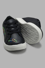 Load image into Gallery viewer, Redtag-Navy-Embroided-Sneaker-Sneakers-Boys-3 to 5 Years