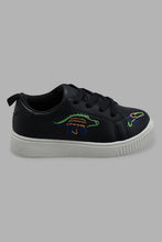 Load image into Gallery viewer, Redtag-Navy-Embroided-Sneaker-Sneakers-Boys-3 to 5 Years