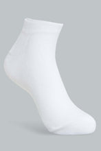 تنزيل الصورة على معرض الصور، Redtag-White-3Pk-Men'S-Ankle-Socks-Ankle-Length-Men's-