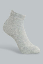 Load image into Gallery viewer, Redtag-Grey-3Pk-Men'S-Ankle-Socks-Ankle-Length-Men's-