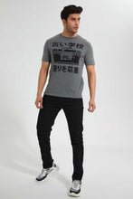 Load image into Gallery viewer, Redtag-Black-Basic-5-Pocket-Jean-Jeans-Regular-Fit-Men's-