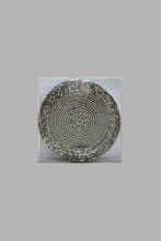 تنزيل الصورة على معرض الصور، Redtag-Grey-Round-Beaded-Coaster-Set-(6-Piece)-Coasters-Home-Dining-