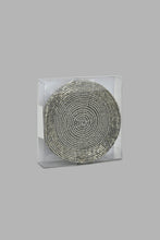 تنزيل الصورة على معرض الصور، Redtag-Grey-Round-Beaded-Coaster-Set-(6-Piece)-Coasters-Home-Dining-
