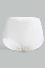 تنزيل الصورة على معرض الصور، Redtag-Assorted-Print/Plain-Mama-Brief-(5-Pack)-Briefs-Mama-Women's-