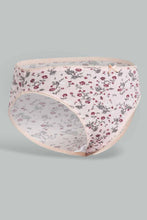 Load image into Gallery viewer, Redtag-Assorted-Print/Plain-Hi-Leg-Brief-(5-Pack)-Briefs-Hi-Leg-Women's-