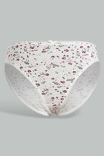 Load image into Gallery viewer, Redtag-Assorted-Print/Plain-Hi-Leg-Brief-(5-Pack)-Briefs-Hi-Leg-Women's-