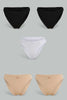 Redtag-Assorted-Print/Plain-Hi-Leg-Brief-(5-Pack)-Briefs-Hi-Leg-Women's-