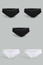 Load image into Gallery viewer, Redtag-Assorted-Print/Plain-Boyleg-Briefs-(5-Pack)-Briefs-Boyleg-Women's-